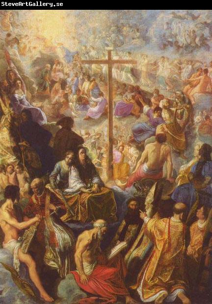 Adam Elsheimer The Exaltation of the Cross from the Frankfurt Tabernacle